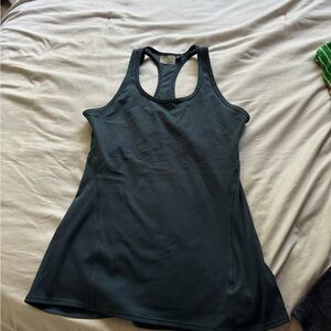 Athleta Dark Gray Racerback Tank Top